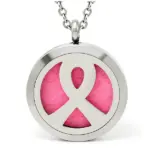 Ribbon Locket Aromatherapy Diffuser Necklace